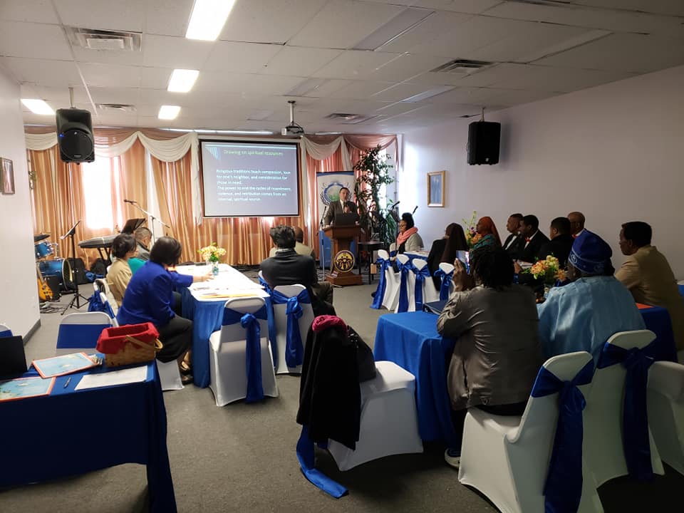 Presentation by Rev. Ricardo de Sena